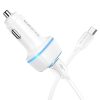 Borofone B14 Max Szivargyújtós töltő 2x USB, 2.4A + Micro USB káb-6931474735959 7 kép