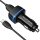 Borofone B14 Max Szivargyújtós töltő 2x USB, 2.4A + Micro USB káb-6931474735942 6 kép
