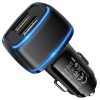 Borofone B14 Max Szivargyújtós töltő 2x USB, 2.4A + Micro USB káb-6931474735942 5 kép
