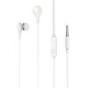 Borofone Milo BM24 fülhallgató mikrofonnal fehér 3.5mm jack
