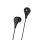 Borofone MIlo BM24 fülhallgató mikrofonnal fekete 3.5mm jack