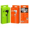 Borofone MIlo BM24 fülhallgató mikrofonnal fekete 3.5mm jack-6957531095712 2 kép