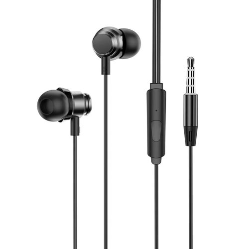 Borofone Prosperity BM62 fülhallgató mikrofonnal fekete-6931474750853 1 kép