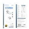 Borofone Prosperity BM62 fülhallgató mikrofonnal ezüst-6931474750860 3 kép