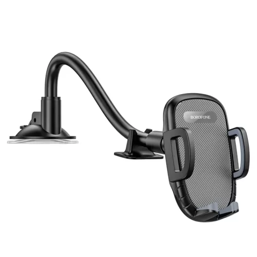 Borofone BH54 Racer autós telefontartó szélvédőre fekete-6931474752895 6 kép