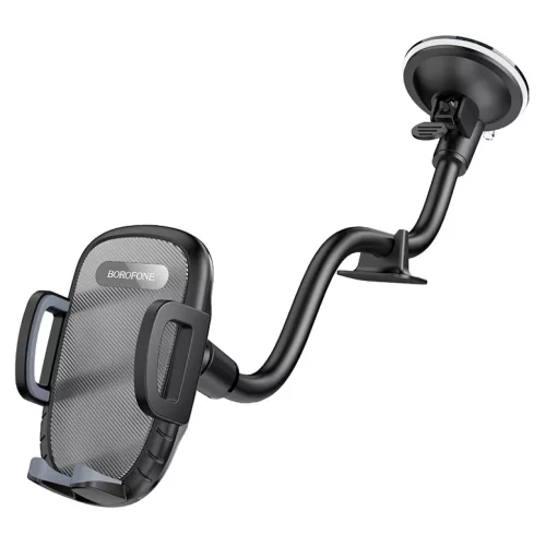 Borofone BH54 Racer autós telefontartó szélvédőre fekete-6931474752895 8 kép
