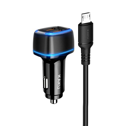 Kaku Shengyu Autós szivargyújtós töltő 2x USB 2.8A + Micro USB k�-6921042117454 1 kép