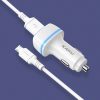 Kaku Shengyu Autós szivargyújtós töltő 2x USB 2.8A + Micro USB k�-6921042117454 4 kép