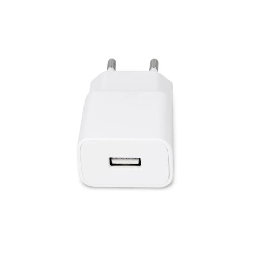 Maxlife hálózati töltő adapter 1A + Micro USB kábel fehér-5900495761668 2 kép