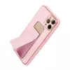iPhone 13 Pro Forcell Leather Kickstand tok rózsaszín-5903396132667 7 kép