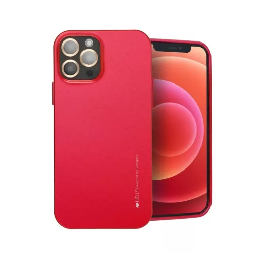 Samsung Galaxy A03S Mercury i-Jelly TPU tok piros-8809824774423 4 kép