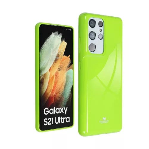 Samsung Galaxy A03S Mercury i-Jelly TPU tok lime-8809824774317 3 kép