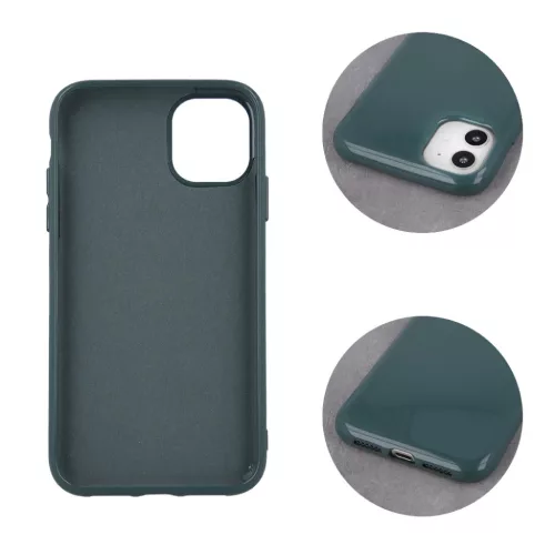 Samsung A22 4G Jelly szilikon tok forest green-5900495939067 1 kép