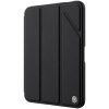iPad Mini 6 2021 Nillkin Bevel Környezetbarát Bőr Tok Fekete-6902048229242 4 kép
