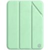 iPad Mini 6 2021 Nillkin Bevel Környezetbarát Bőr Tok Matcha Green-6902048229266 12 kép