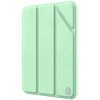 iPad Mini 6 2021 Nillkin Bevel Környezetbarát Bőr Tok Matcha Green-6902048229266 3 kép