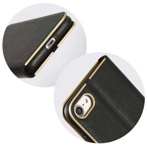 iPhone XS MAX Luna Book fliptok fekete színben-5901737923486 3 kép