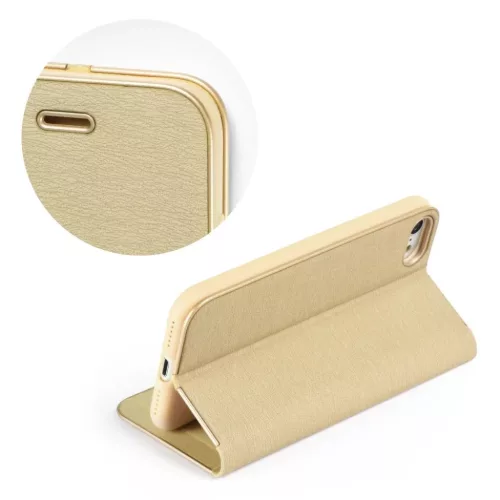 iPhone XS MAX Luna Book fliptok arany színben-5901737923509 3 kép
