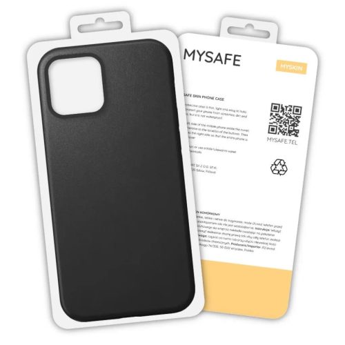 iPhone 12 Pro Max MySafe Skin tok fekete-5904208560524 1 kép