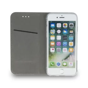 Samsung Galaxy S22+ Plus Mágneses Eco bőr fliptok sötétzöld-5900495955692 2 kép