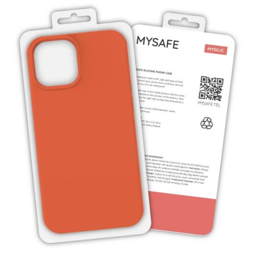 iPhone 13 MySafe Silicone tok narancssárga-5904208561385 1 kép