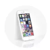 iPhone XS MAX Hybrid 5D kijelzővédő üvegfólia fehér kerettel-5901737923639 4 kép