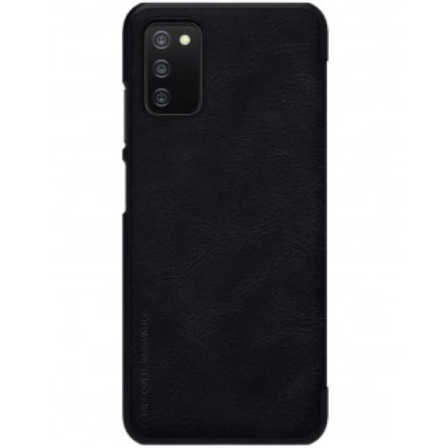 Samsung Galaxy A03S Nillkin Qin bőr fliptok fekete-6902048222212 2 kép