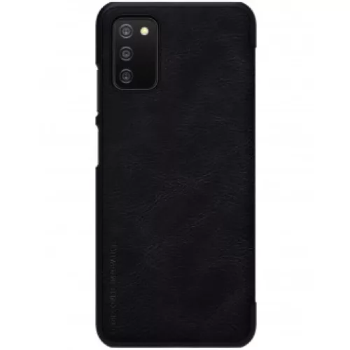 Samsung Galaxy A03S Nillkin Qin bőr fliptok fekete-6902048222212 1 kép