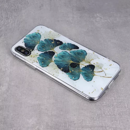 iPhone 13 Pro Max 6,7'' Gold Glam tok Leaves-5900495944764 8 kép