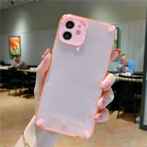 iPhone 13 Pro Max Armor Glitter tok pink-5900217896029 4 kép