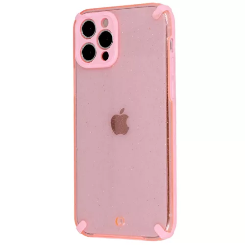 iPhone 13 Pro Max Armor Glitter tok pink-5900217896029 5 kép