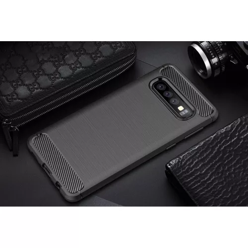 Samsung Galaxy J7 2017 Carbon szénszál mintájú TPU tok fekete-5900217223856 2 kép