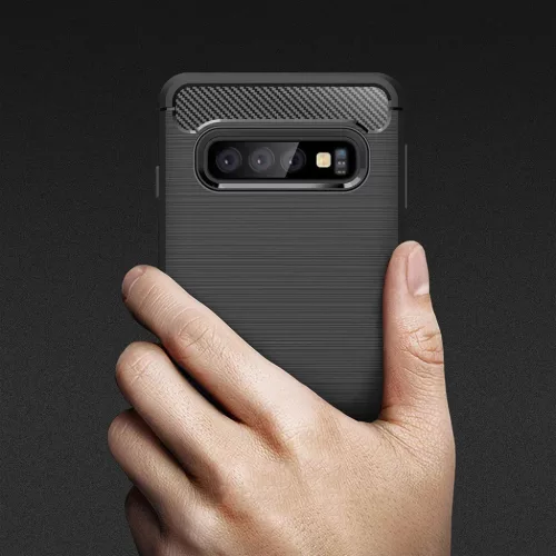 Samsung Galaxy J7 2017 Carbon szénszál mintájú TPU tok fekete-5900217223856 5 kép