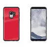 9H üveg hátlapú tok iPhone  S9 piros/fekete színben-7426825342911 3 kép