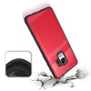 9H üveg hátlapú tok iPhone  S9 piros/fekete színben-7426825342911 5 kép