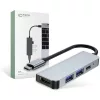 Tech-Protect V2 TYPE-C HUB Adapter 4in1 szürke