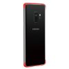 Baseus Armor áttetsző TPU tok Samsung S9 G960 piros színű kerettel-6953156272538 4 kép