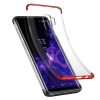 Baseus Armor áttetsző TPU tok Samsung S9 G960 piros színű kerettel-6953156272538 5 kép