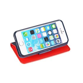 Motorola Moto G10 / G10 Power / G20 / G30 Telone Fancy fliptok piros/k-5900217896470 1 kép