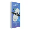 Vezeték nélküli 3in1 Qi gyorstöltő LED 15W KIT-IW fekete-5903396097140 1 kép