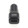 UNiQ autós szivargyújtós töltő MicroUSB kábellel fekete QC 2.4A -8719273249833 1 kép