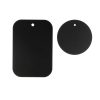Mágnesezhető fém lap mágneses telefontartóhoz fekete 7x5cm-5903396058387 1 kép