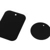 Mágnesezhető fém lap mágneses telefontartóhoz fekete 7x5cm-5903396058387 2 kép