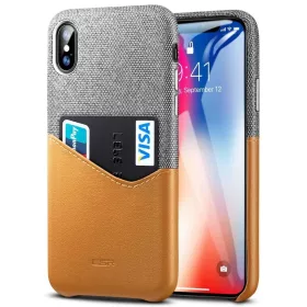 iPhone XS MAX ESR Metro tok barna színben-4894240067468 1 kép