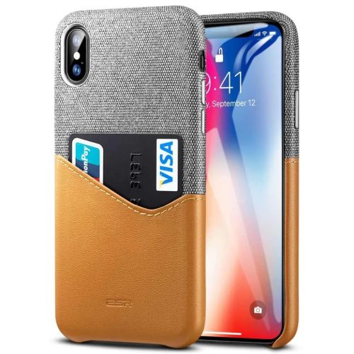 iPhone XS MAX ESR Metro tok barna színben-4894240067468 1 kép