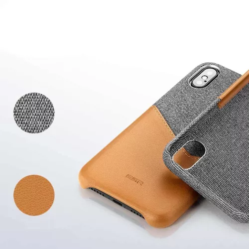 iPhone XS MAX ESR Metro tok barna színben-4894240067468 5 kép