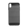 iPhone XS MAX Forcell szénszál mintájú TPU tok fekete színben-5901737927569 1 kép