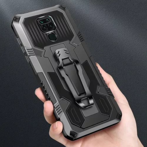 Motorola Moto G9 Play Nexeri Tank Armored tok fekete-5904161113171 2 kép