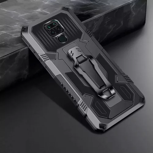 Motorola Moto G9 Play Nexeri Tank Armored tok fekete-5904161113171 7 kép