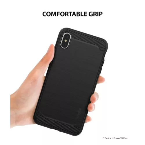 iPhone XS MAX Ringke Onyx fokozott védelmet nyújtó tok fekte színb-8809628563681 4 kép